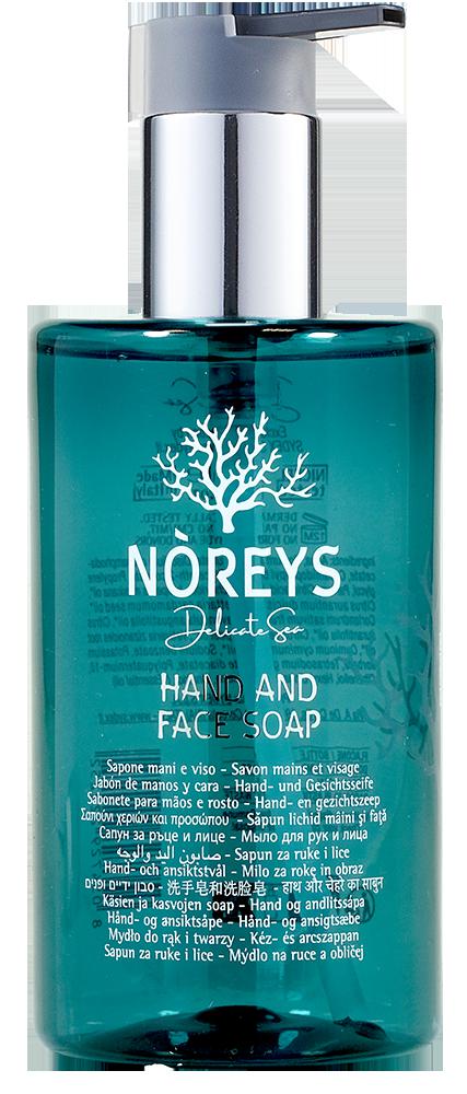DISPENSER FLACONE SAPONE MANI VISO NOREYS 300ML C/EROGATORE
