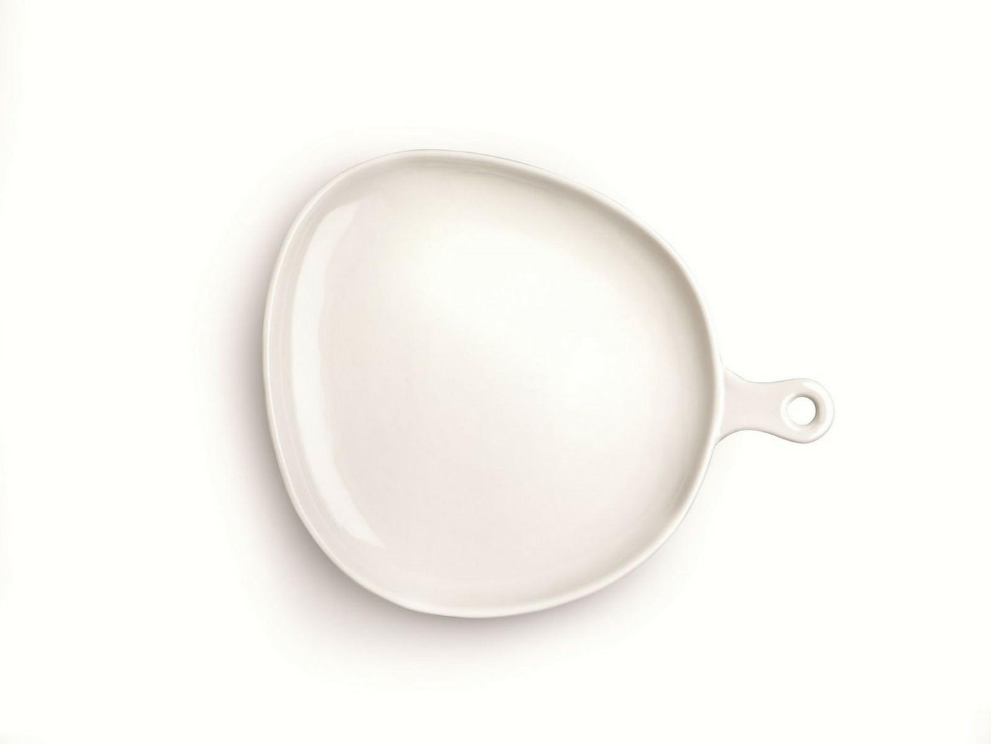 PIATTO C/MANICO CM.31X25X3 PROFI_TABLE BIANCO