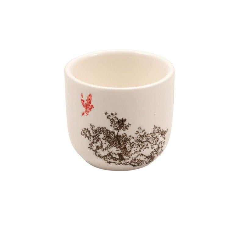 BICCHIERINO SAKE' 4CL "KERASIA" AVORIO