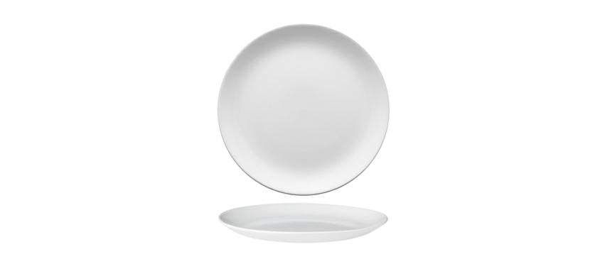 PIATTO PIANO 26CM VELLUM BIANCO CHURCHILL