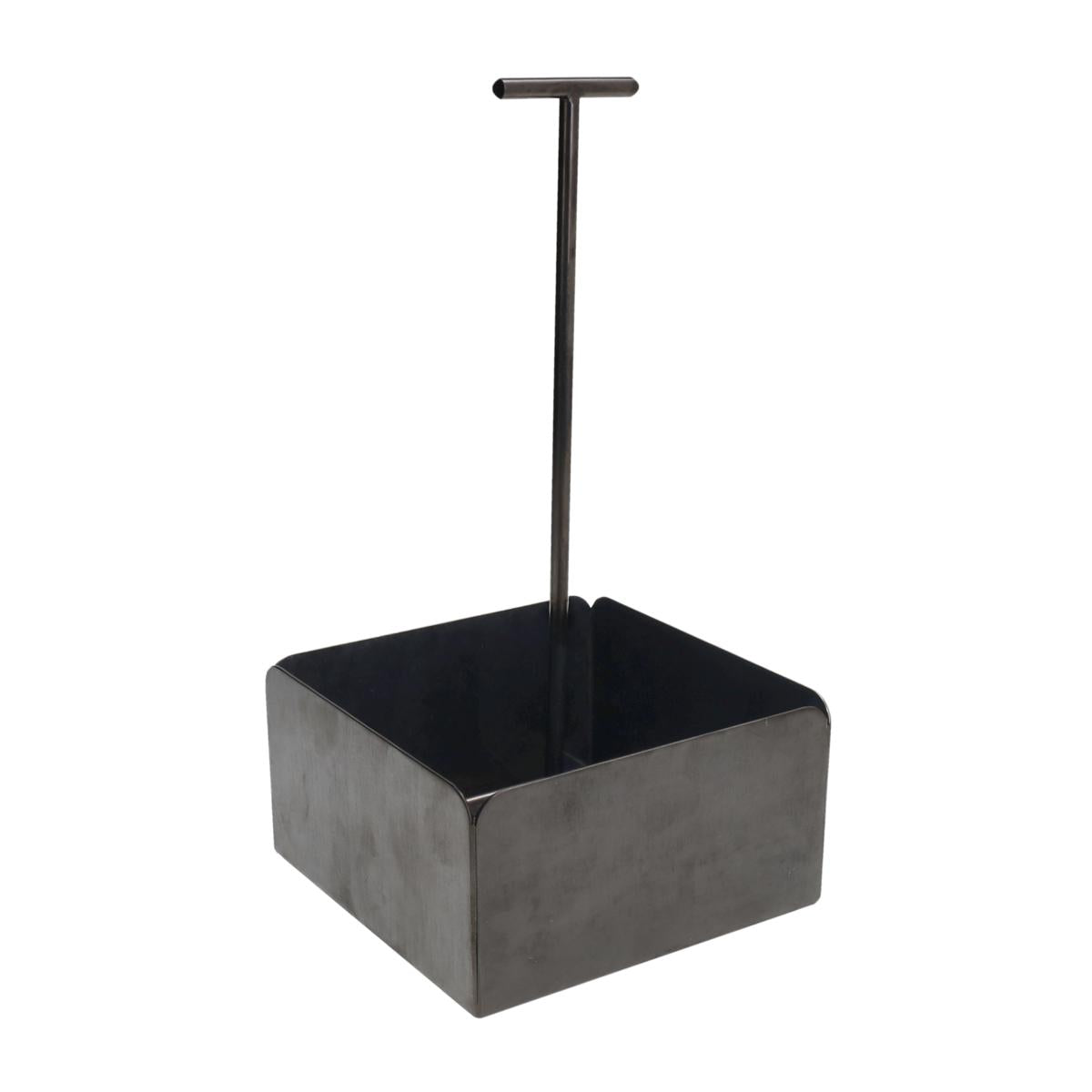DRESSING HOLDER 13X13CM LIVING BLACK/GOLD