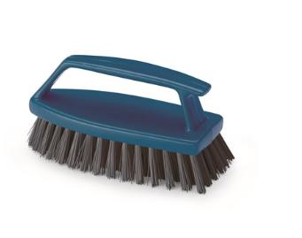 SPAZZOLA C/IMPUGNATURE BLU SCURO