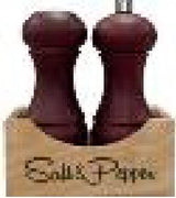 SET MACINA PEPE/SALEC/CASSETTA LINEANAPOLI TINTO NOCE H14.5
