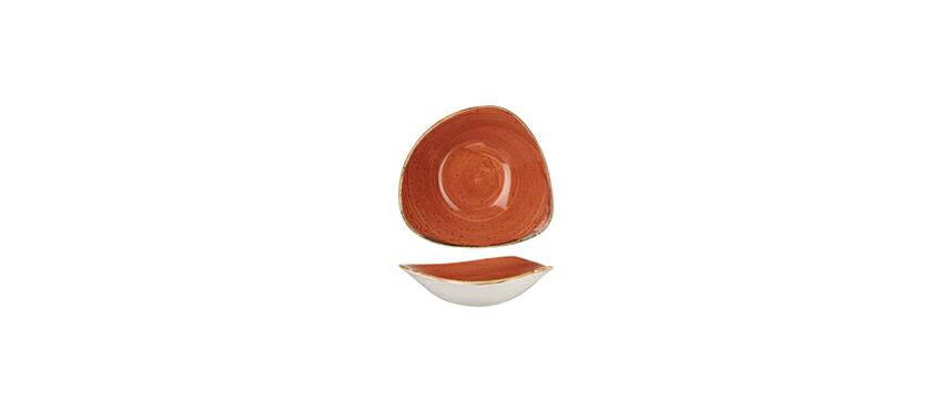 COPPETTA TRIANGOLARE15,3CM STONECAST ARANC.CHURCHILL