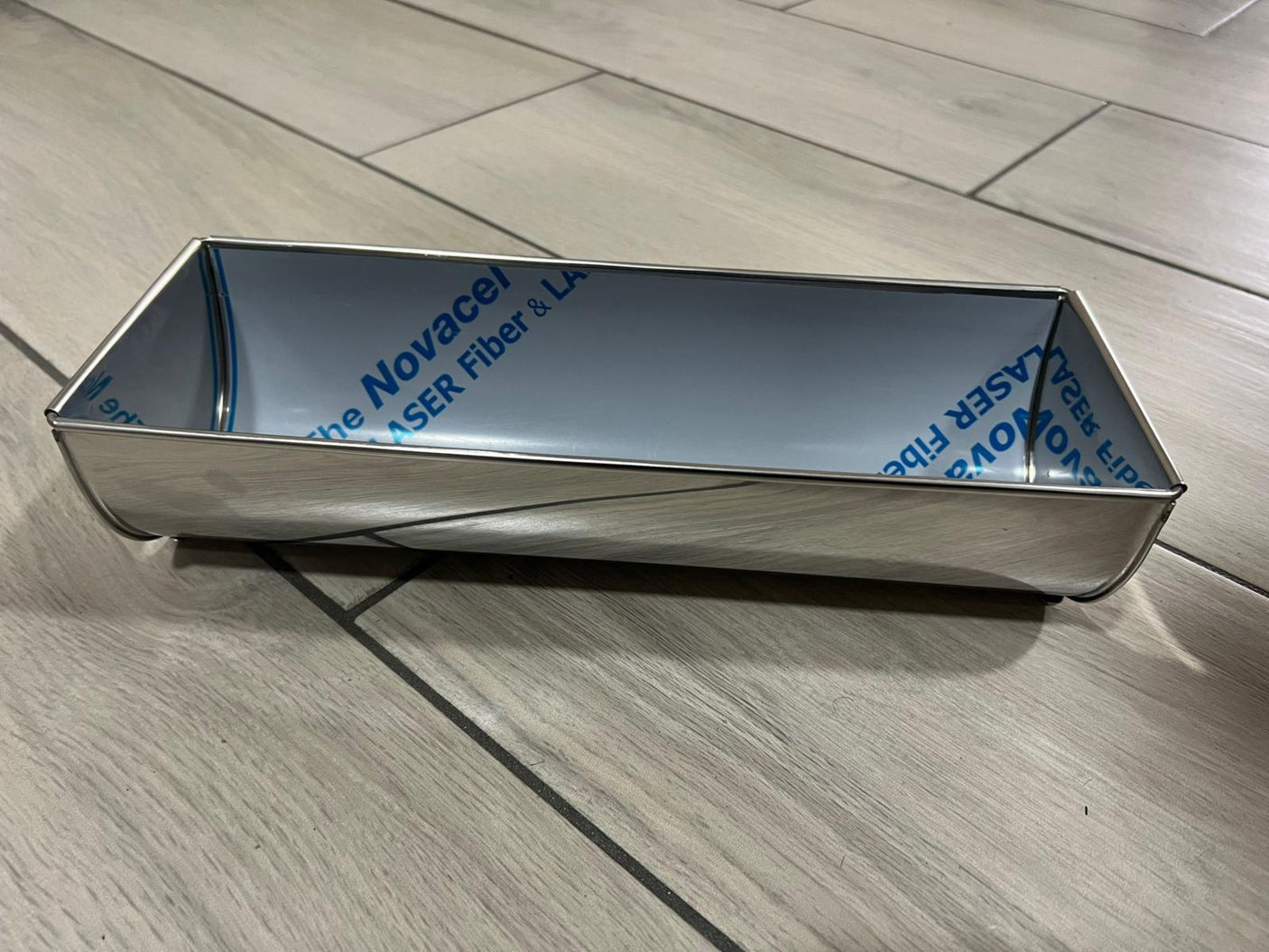 FORMA PER TORRONE IN ACCIAIO INOX SEZIONE TRONCO