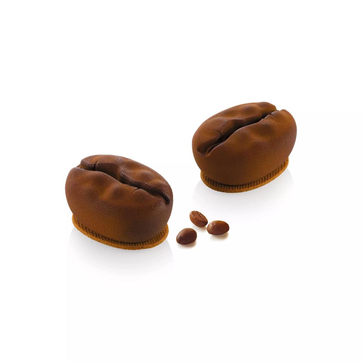 STAMPO IN SILICONE FORMA CHICCO DI CAFFÈ 58X78X40Hmm