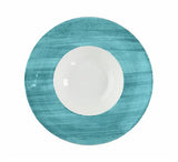PIATTO FONDO GOURMET27CM B-RUSH BLU