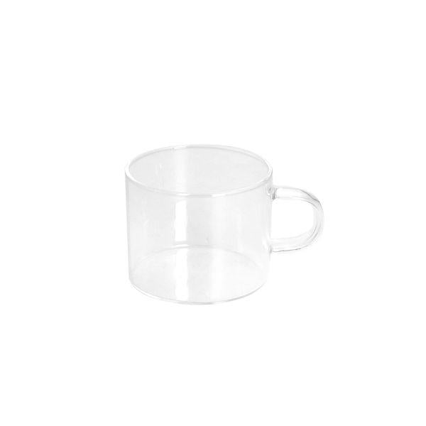 TAZZA CAFFE LYRA 13CL VETRO BOROSILICATO
