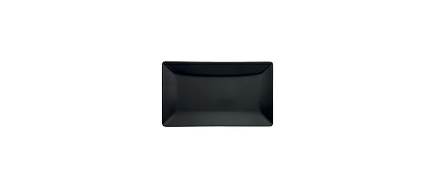 VASSOIO RETTANGOLARE25X15 BOSTON NERO