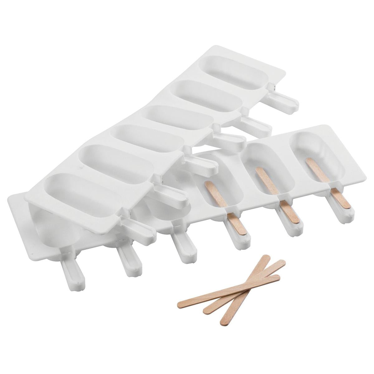 STAMPO GELATO SU STECCO IN SILICONE 6PZ