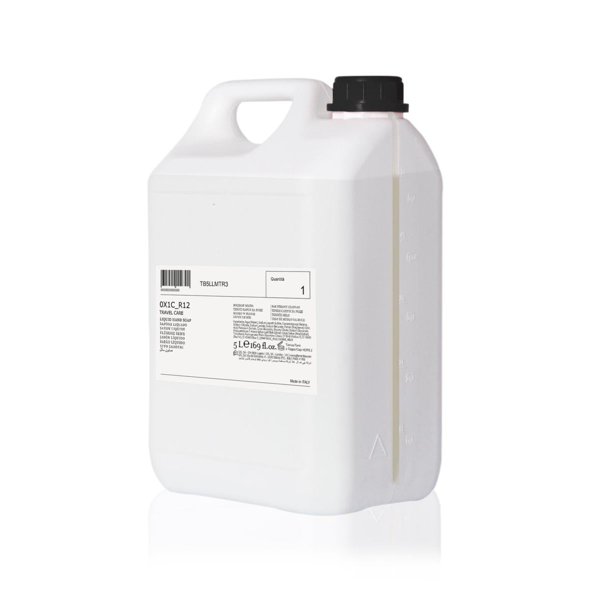 SAPONE LIQUIDO IN TANICA DA 5 LT TRAVEL CARE