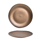 PIATTO PIANO ORGANIC28CM GORDION BRONCE