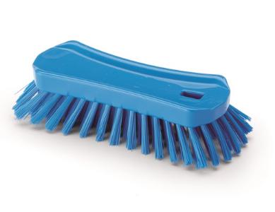 SPAZZOLA ERGONOMICA GRANDE COLORE BLU SETOLE