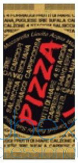 BUSTE PORTAPOSATE 11X25CM "PIZZAWORD" C/TOV.BIANCO CT=1000PZ