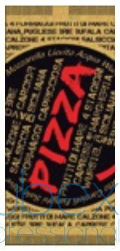 BUSTE PORTAPOSATE 11X25CM "PIZZAWORD" C/TOV.BIANCO CT=1000PZ