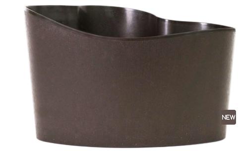 SECCHIELLO IN LEGNO ORGANICO MARRONE MOGANO FB/44
