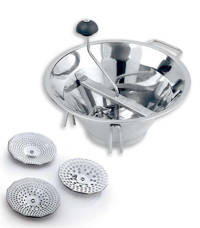 PASSATUTTO PROFESSIONALE 'CHEF' CON 3 DISCHI