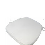 CUSCINO BIANCO PER SEDIA CHIAVARI 3CM