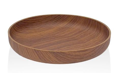 PIATTO IN LEGNO DA 22CM