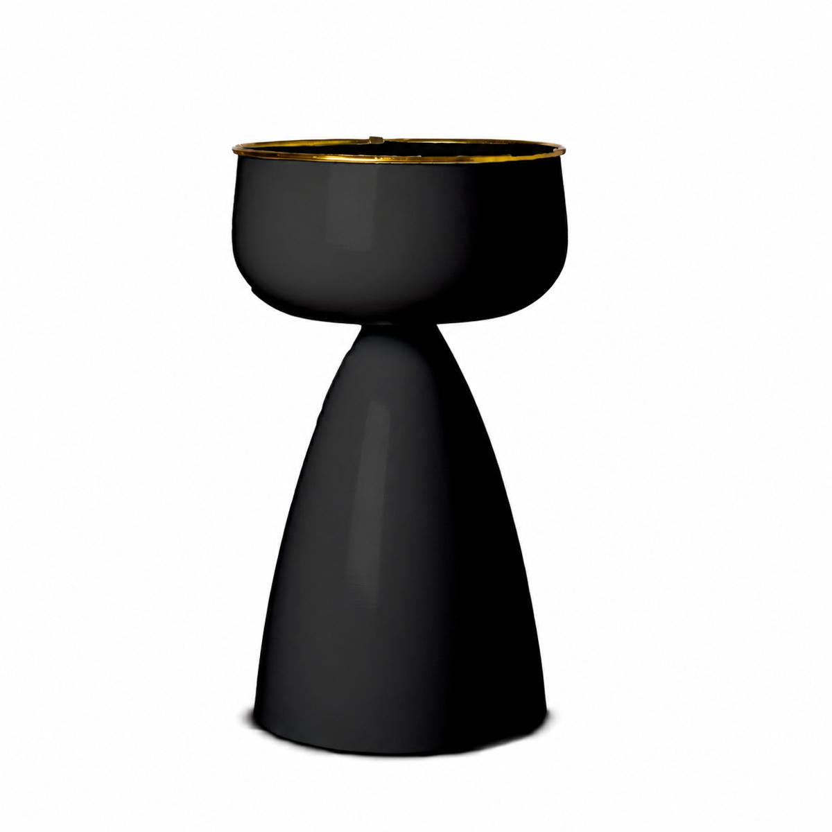 VASO FIORIERA PROVENZA NERO H52