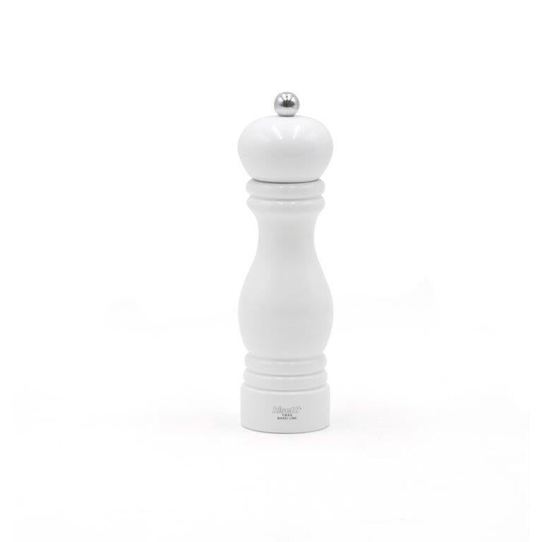 MACINAPEPE SORRENTO FAGGIO LACCATO BIANCO 19CM