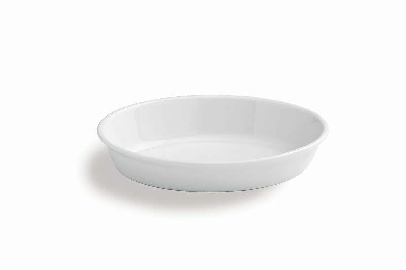 PIROFILA OVALE FORNO25X16XH6CM PL-COOK BIANCO
