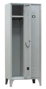 MULTISPOGLIATOIO 2POSTI SPORCO/PULITO SLIM MIS.360X500x1795H