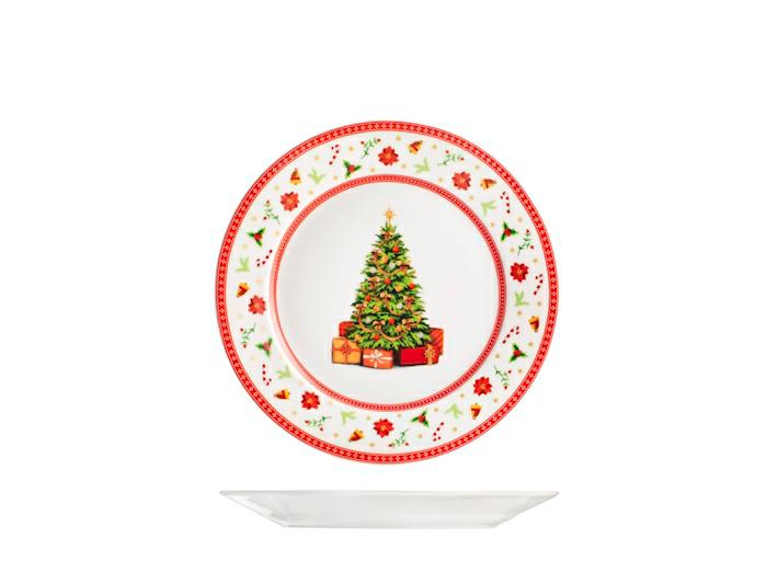 PIATTO FRUTTA 20CM CLASSY XMAS