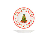 PIATTO FRUTTA 20CM CLASSY XMAS