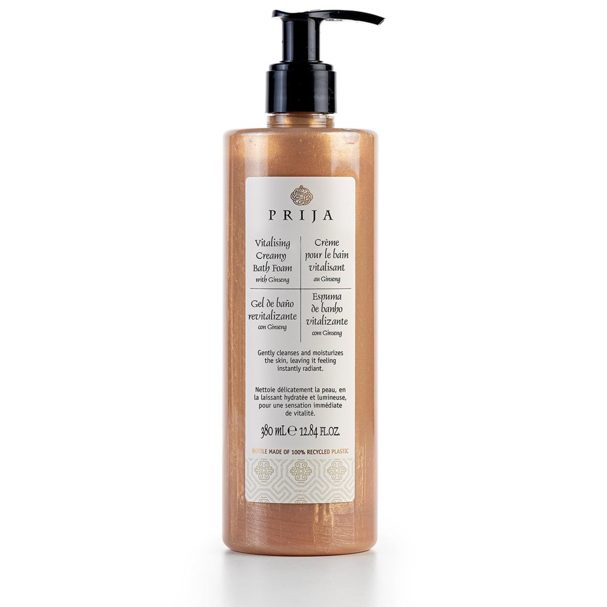 BAGNOSCHIUMA CREMOSOVITALIZZANTE AL GINSEGN 380ML PRIJA