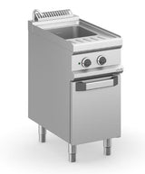 CUOCIPASTA ELETTRICO1 VASCA 26LT SU ARMADIO CON PORTA