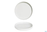 PIATTO PORCELLANA PIANO OSLO BIANCO NORDIC 28CM