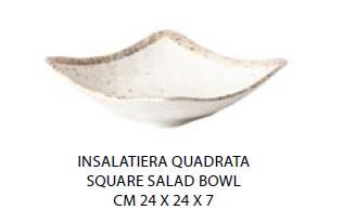 INSALATIERA QUADRATACM.24X24X7H MELAMINA ENJOY