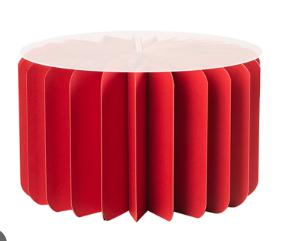 ALZATINA 180GR CM 20X12 ROSSO PLASTICA TOP