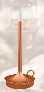LAMPADA CANDLE TOUCHRUST 100X295MM