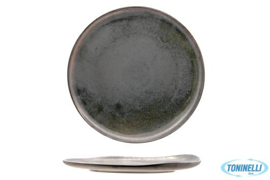 PIATTO PIANO OXIDE  27CM IN PORCELLANA