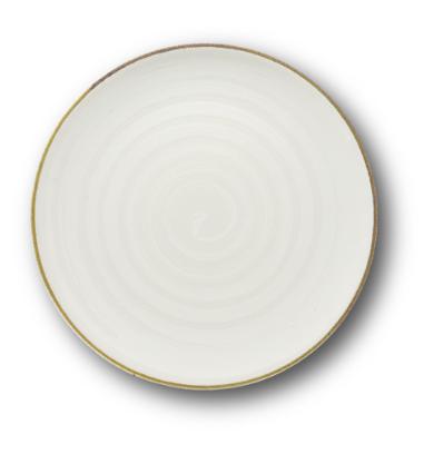 PIATTO PIANO SIVIGLIA VORTEX CM 26 BIANCO
