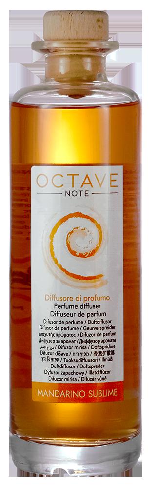 PROFUMATORE MANDARINO SUBLIME 350ML +REEDS 'OCTAVE'