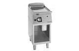 FRY-TOP A GAS SINGOLO LISCIO CRX A GIORNO 9KW 400x900x900