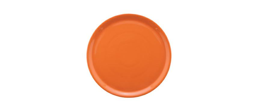 PIATTO PIZZA NAPOLI 33CM ARANCIONE