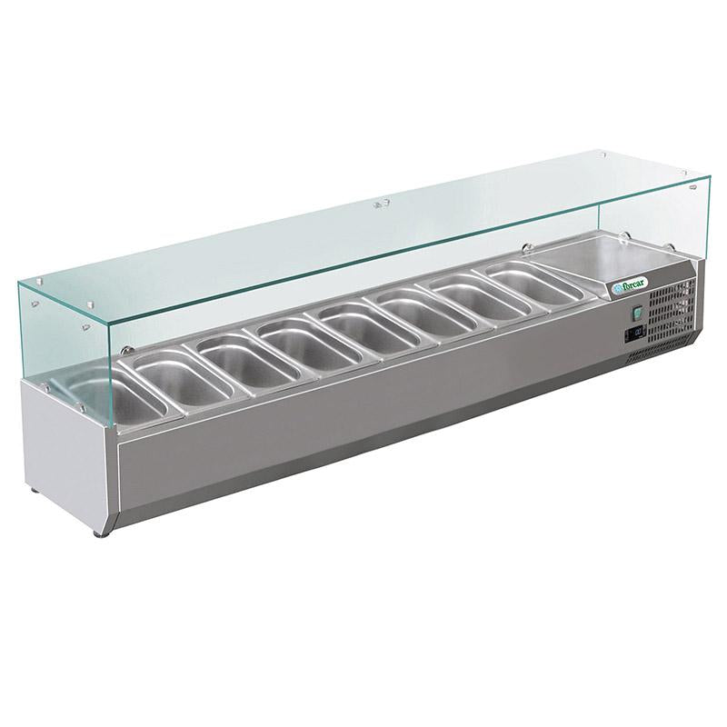 VETRINA PIZZA REFRIGERATA  +2/+8° GN 1/3