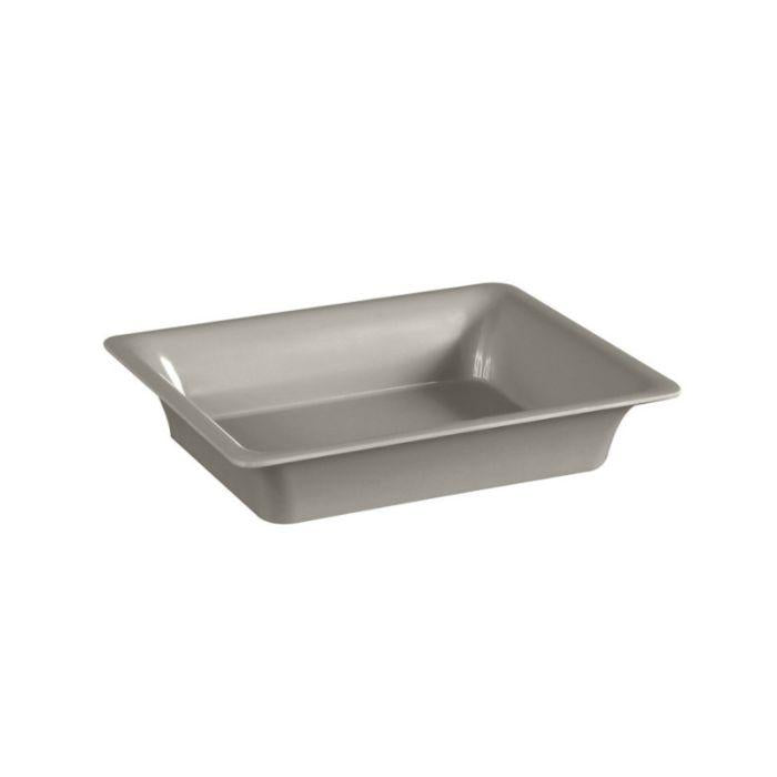 BACINELLA SLIM GN 1/6 H100 MIS.176X162 MELAMINA GRIGIA