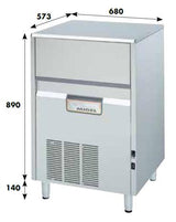 FABB. GHIACCIO CUBETTI PIENI MOD. KL72W V230