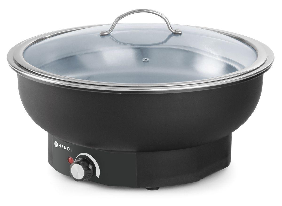 CHAFING DISH TONDO TESINO ELETTRICO 700W NERO