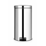PATTUMIERA C/PEDALE 45LT INOX LUCIDO