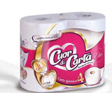 CARTA IGIENICA 3V "CUORE ELITE" CF=4RT
