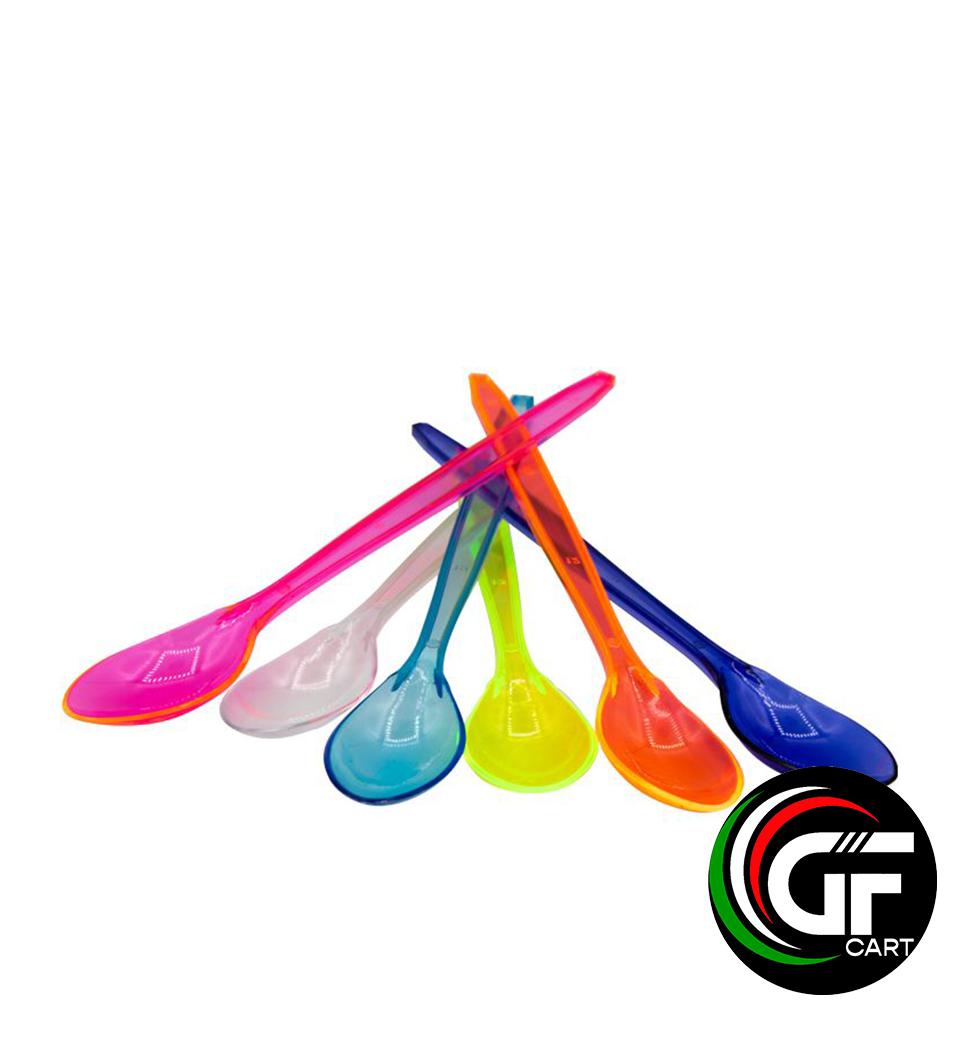 CUCCHIAIO DA YOGURT 14.5CM COLORI ASSORTITI CF=1KG