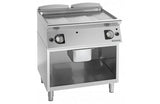 FRY-TOP A GAS DOPPIOLIS/RIG CRX A GIORNO 14KW 800X700X900