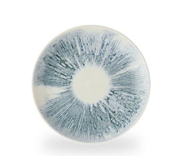 PIATTO FRUTTA LYRA BLUE 21.7