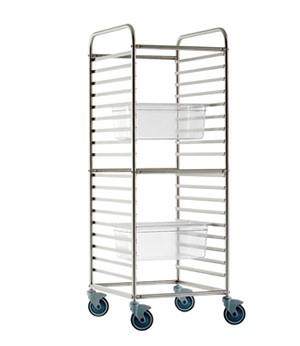 CARRELLO PORTA TEGLIE GN 1/1 - GN 2/1 73X62X171H